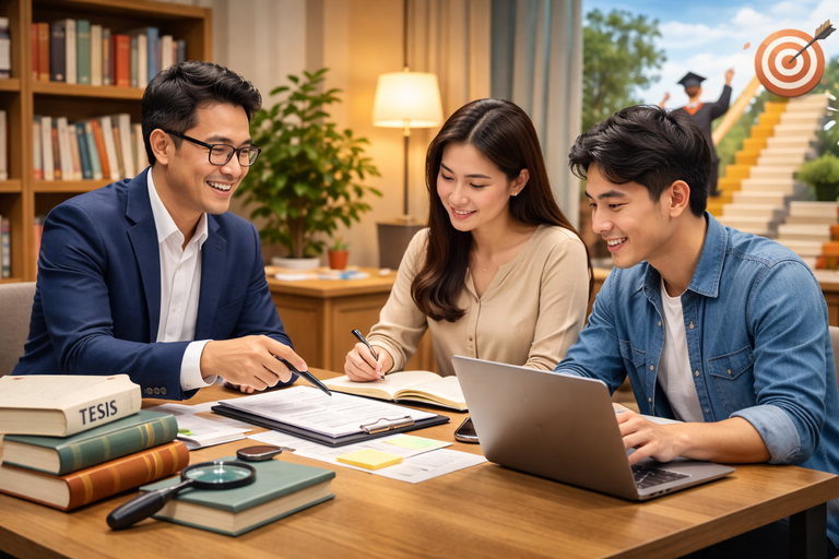 Jasa Bimbingan Tesis untuk Meningkatkan Penulisan Akademik Anda